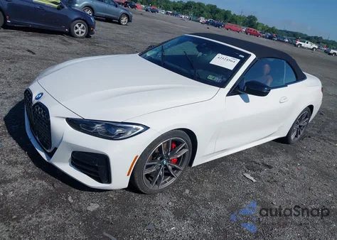 2021 BMW M440I z USA, uszkodzony, nr VIN WBA53AT0XMCH41436